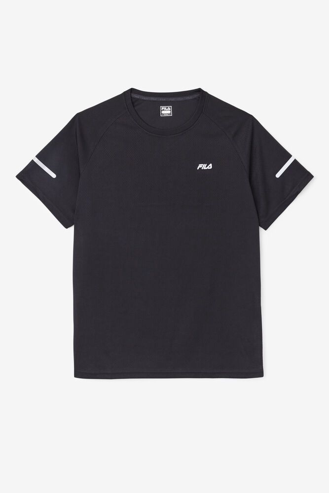 Fila T-Shirt Herre Sort Eros Crew FBN-786592